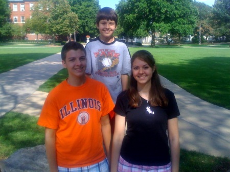 Sara, Matt, and Alex Summer 2009