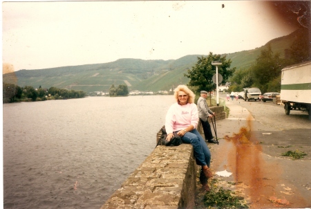 My mommie on the Rhine