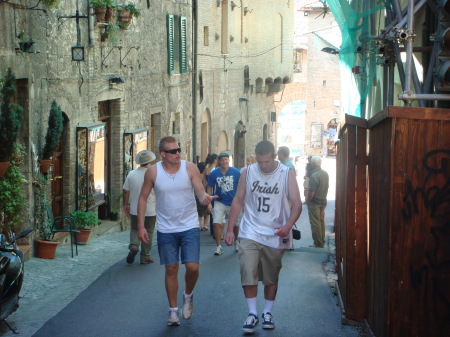 JP, Sean and Christian Assisi 2008