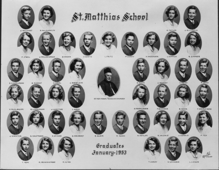 Graduation Class of January 1953