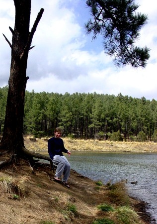 Ian at Alto Lake, NM   2009