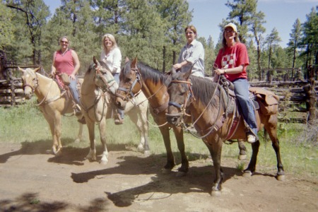 OUT CAMPING WITH THE GIRLS