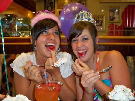 Anessa and her friend Shana turn 18!!