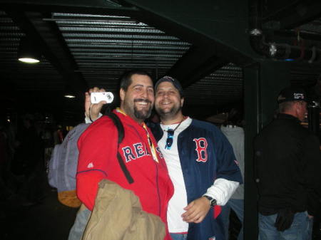 Tony & I at the World Series in 07