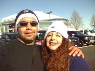 Hector & Me before the game!