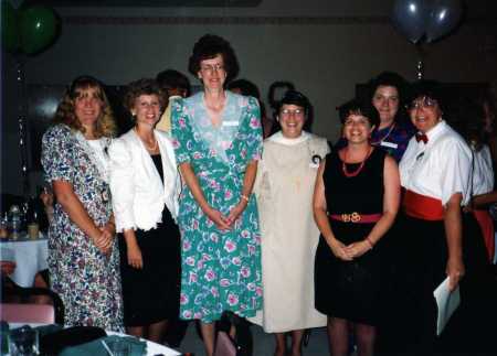 Suzanne MacDougald's album, Class of 1977 at the last reunion in 1993