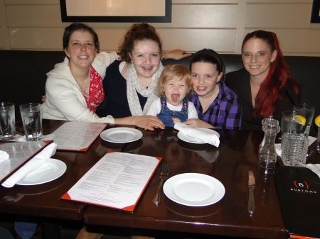 Allan's Girls, Thanksgiving 2009, Andover