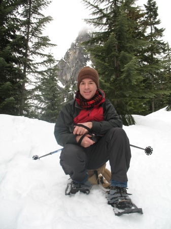 Snowshoeing in Cascade Mountains, 2009