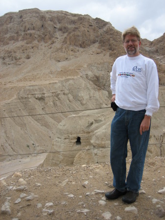 Paul at Qumran, West Bank, Israel