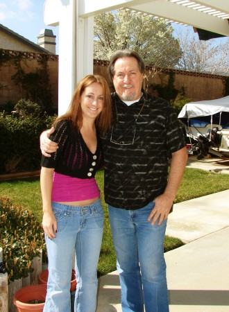 My daughter Christine and me (Eddie)