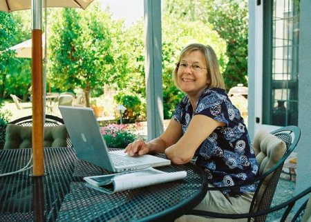 Sue and I spend a lot of time in our backyard