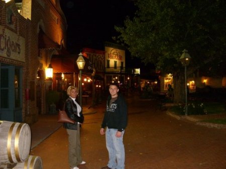 me and little michael in old tucson