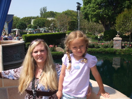 me and amie at disneyland 2007