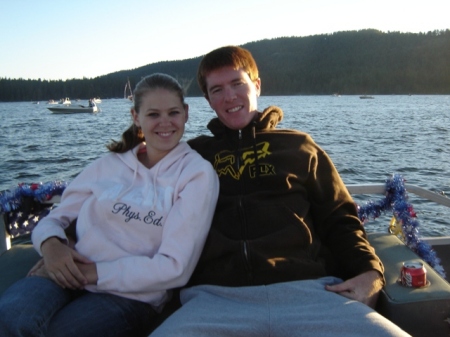 Nick and Traci at Shaver Lake