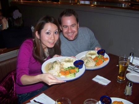 2009 Thanksgiving Dinner in Yokohama