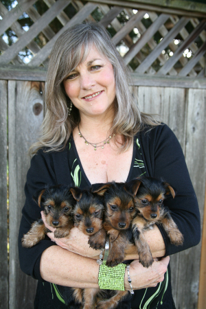 November 2009 - me and my puppies