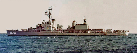 USS Rich DD 820