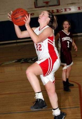 My daughter playing BBall