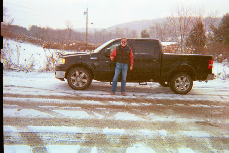 New York in the snow