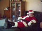 Thom as Santa