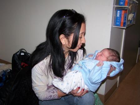Me & my grandson Nikolas 2004