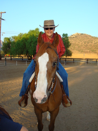 Me and my horse Gaucho