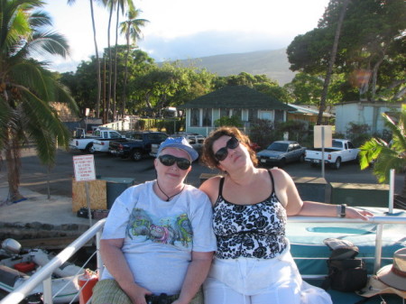 mom-in-law and me in Maui