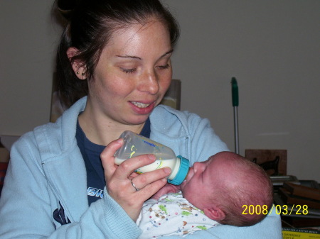 Daughter Jennifer & her son Joshua.