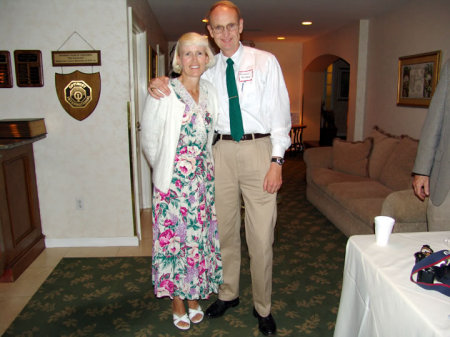 Susan and Russell Holmes at the Reuion in 2005