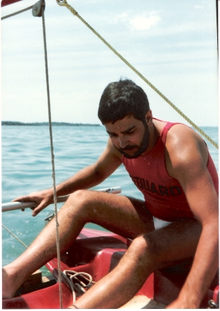 sailing Lake Simco 1983