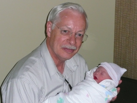 Papa Don with Newest Grandson, Jayce