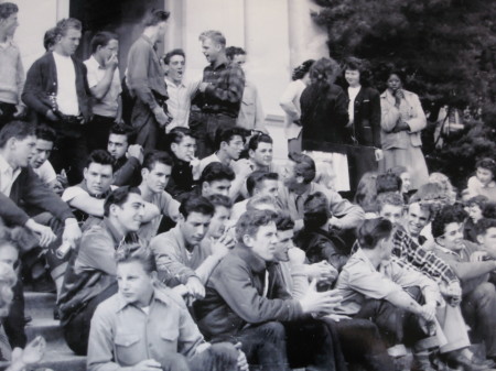 1948 - Santa Rosa High School Senior Steps