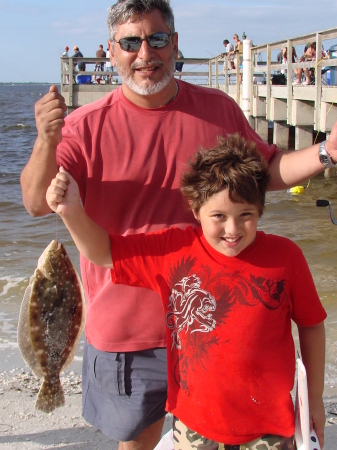 Flounder caught in Florida