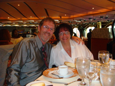Dinner on the Mexican Riviera Cruise Sept 09