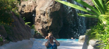 Slidin at The grand Wailea!