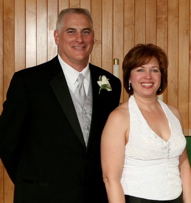 Shelley and I at our daughters wedding