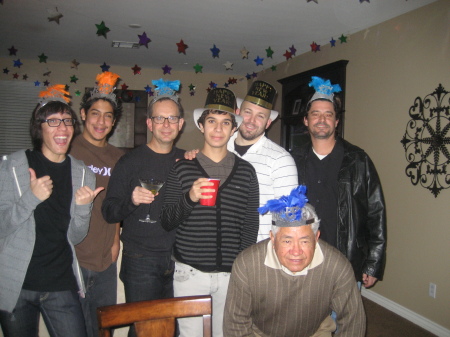 Guys at New Years Eve