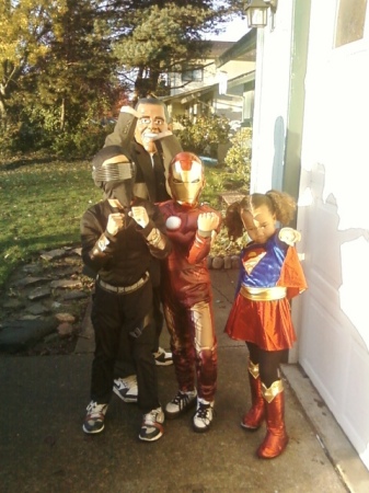 my kids Halloween 2009
