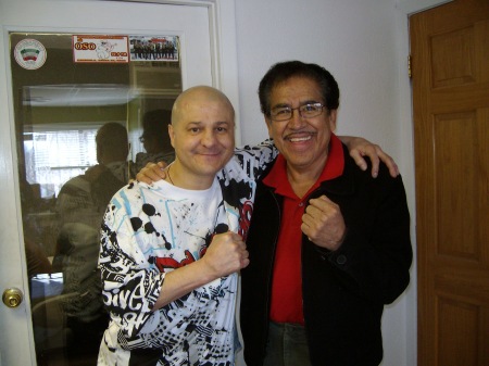 Fred Cedillo and Boxer Johnny Tapia