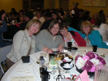 Me & 3 of my 6 sisters (Kim, Liz, Judy)