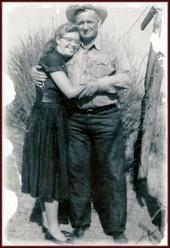 My mother Sadie &  grandpa George  Spencer