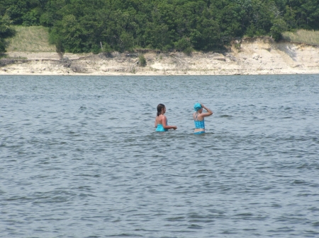 Sydney (left) & Carli (right) Lake Texoma