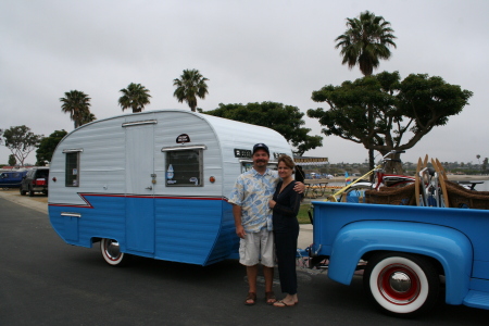 vintage trailer rally in '08