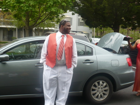 MY SON VAUGHN'S SR. PROM