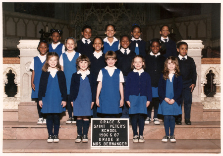 1986-87 Second Grade Class