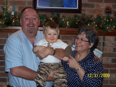 Grams & Papa with Davy