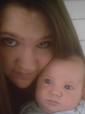 My oldest daughter Celeste and her baby Jonath