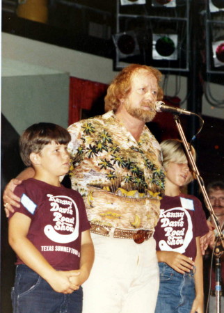 Kenny Bob Davis-at Willie Nelson Golf 1983