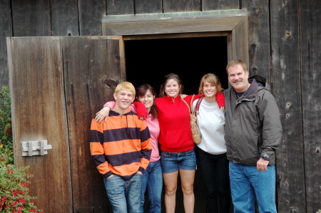 Family at Fort Ross