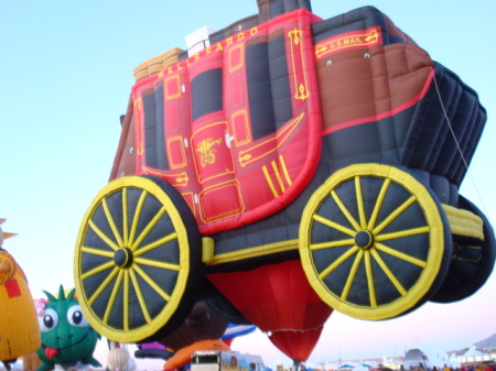 Wells Fargo Balloon .... Balloon Festival 2009